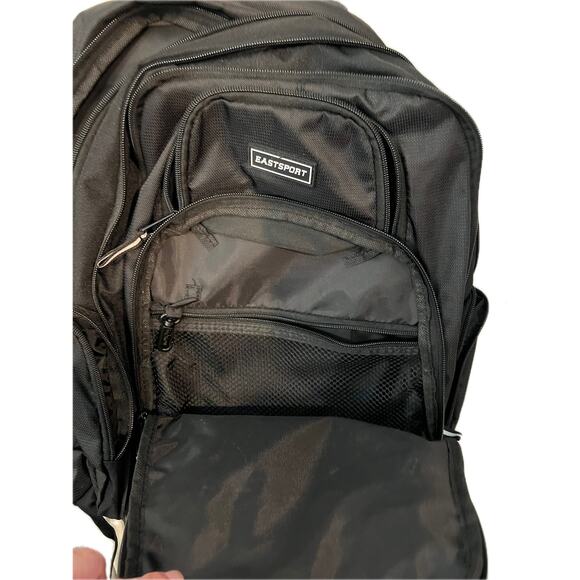 Eastsport Diamond Expandable Recycled Backpack - Picture 3 of 4